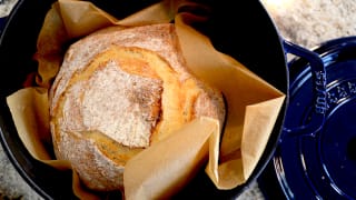 This is the best way to make bread at home, using Staub Dutch oven.