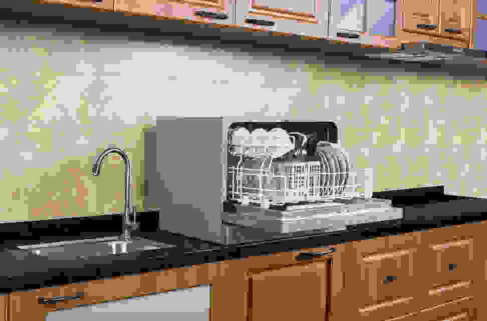 Midea portable countertop dishwasher