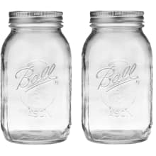 Product image of 32-Ounce Mason Jar with Lids