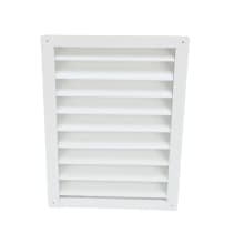 Product image of 12-in x 18-in White Rectangle Aluminum Gable Vent