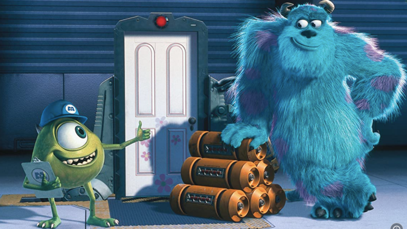 Mike and Sulley from "Monsters, Inc."